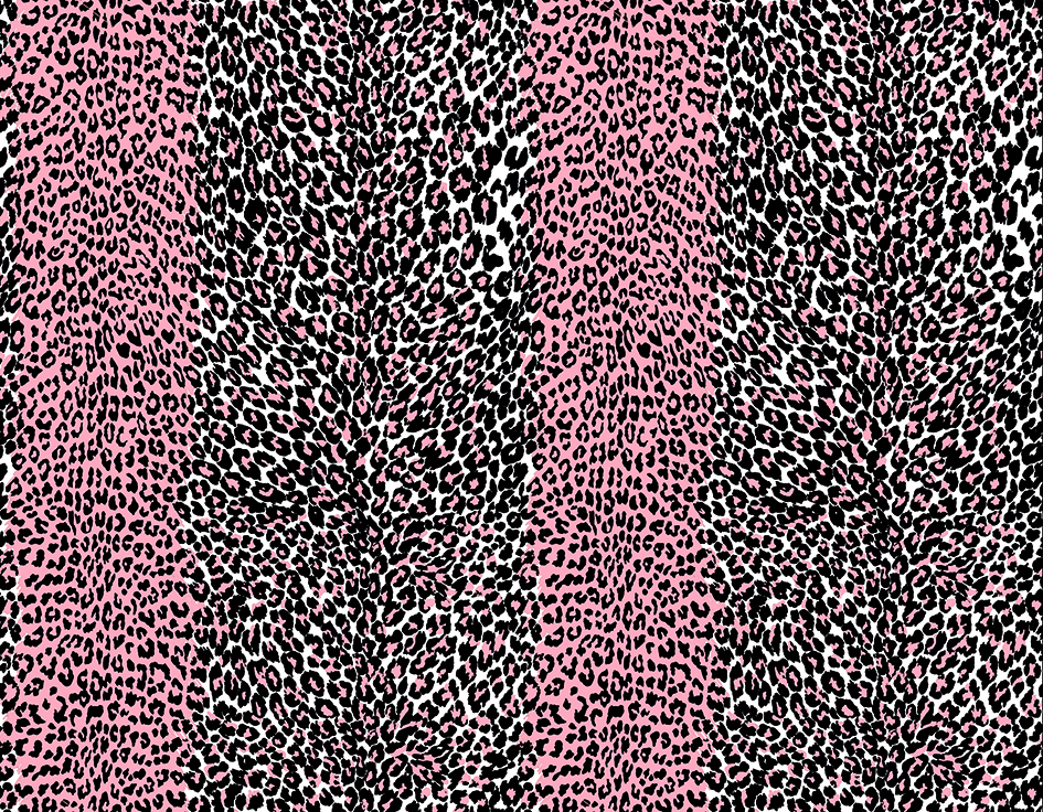 zoom colori LEOPARD rose, noir, blanc